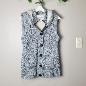 Ci Sono by Cavalini knitted vest size L